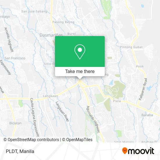 PLDT map