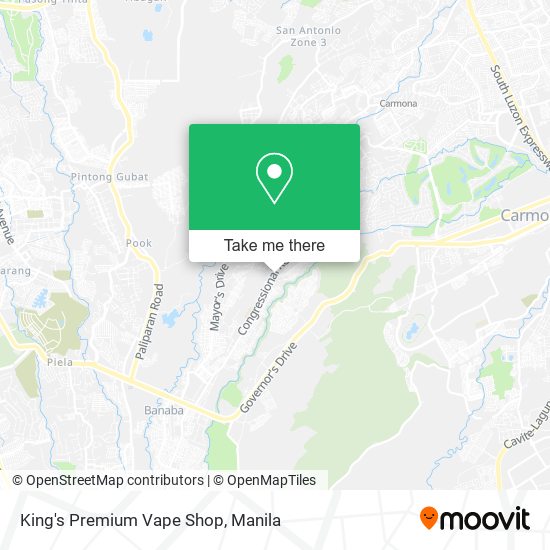 King's Premium Vape Shop map
