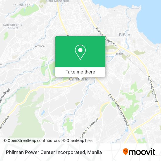 Philman Power Center Incorporated map