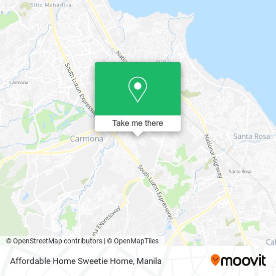 Affordable Home Sweetie Home map
