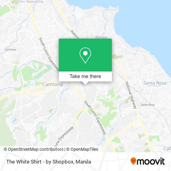 The White Shirt - by Shopbox map