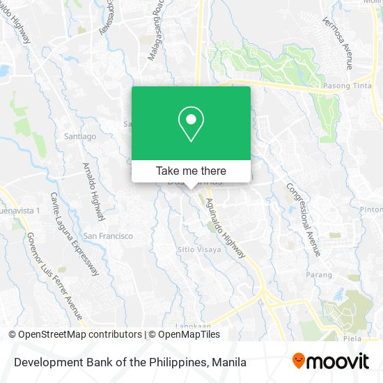 Development Bank of the Philippines map