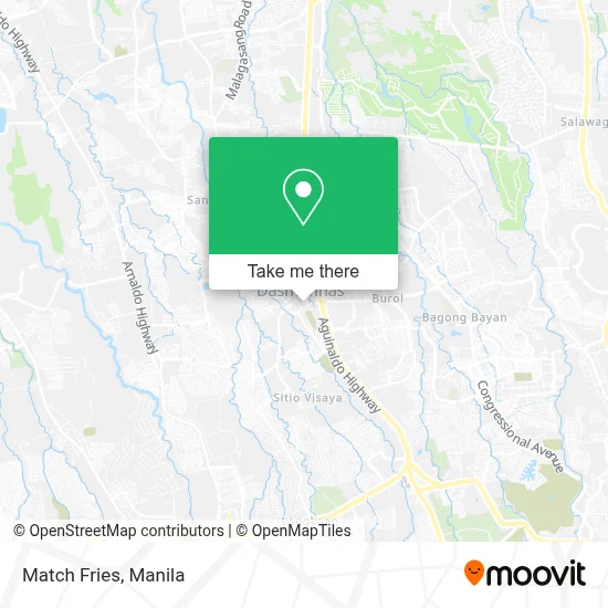 Match Fries map
