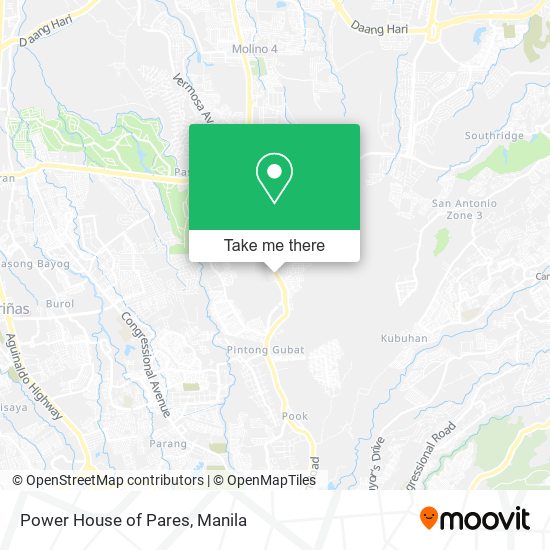 Power House of Pares map
