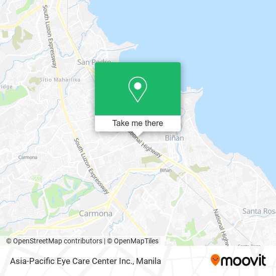Asia-Pacific Eye Care Center Inc. map