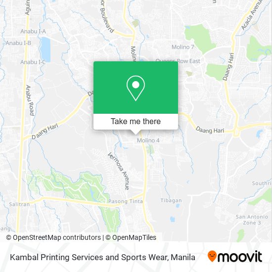 Kambal Printing Services and Sports Wear map