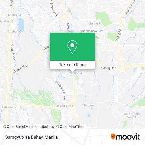Samgyup sa Bahay map