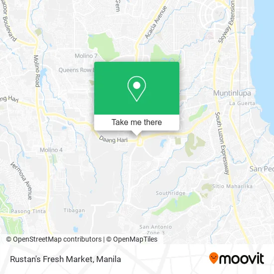 Rustan's Fresh Market map