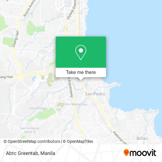 Abtc Greentab map