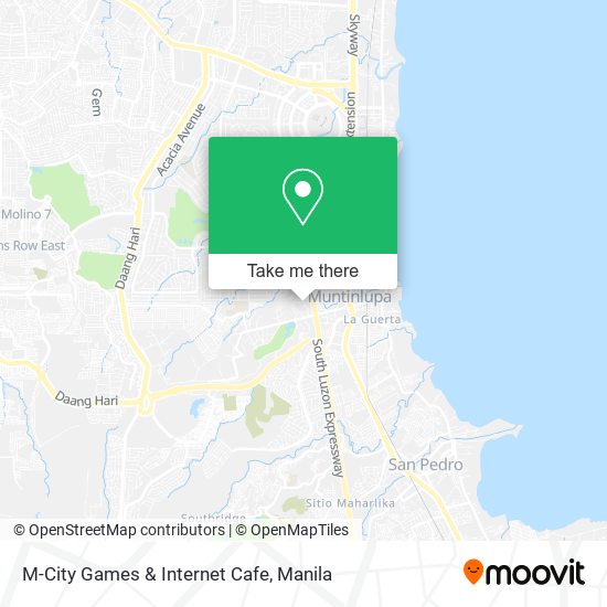 M-City Games & Internet Cafe map