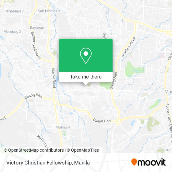 Victory Christian Fellowship map