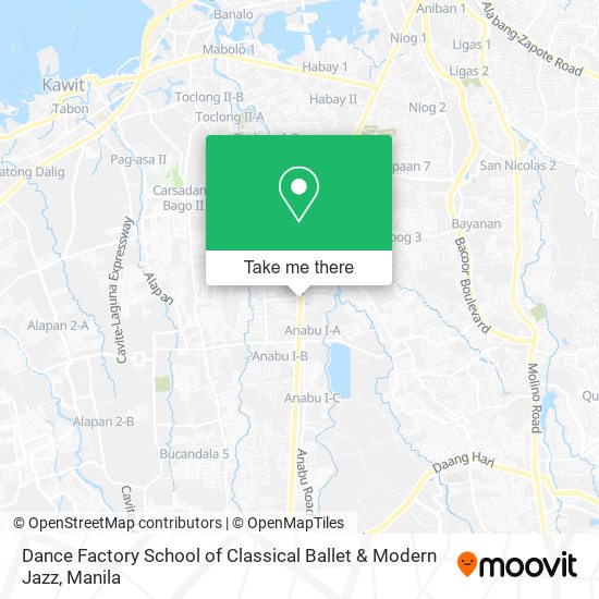 Dance Factory School of Classical Ballet & Modern Jazz map