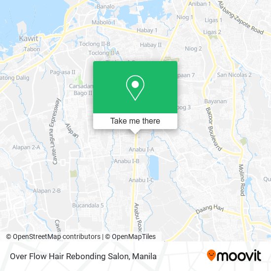 Over Flow Hair Rebonding Salon map