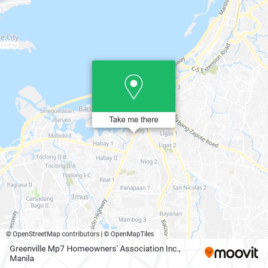 Greenville Mp7 Homeowners' Association Inc. map