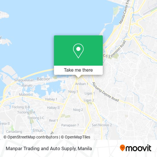 Manpar Trading and Auto Supply map