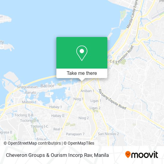 Cheveron Groups & Ourism Incorp Rav map