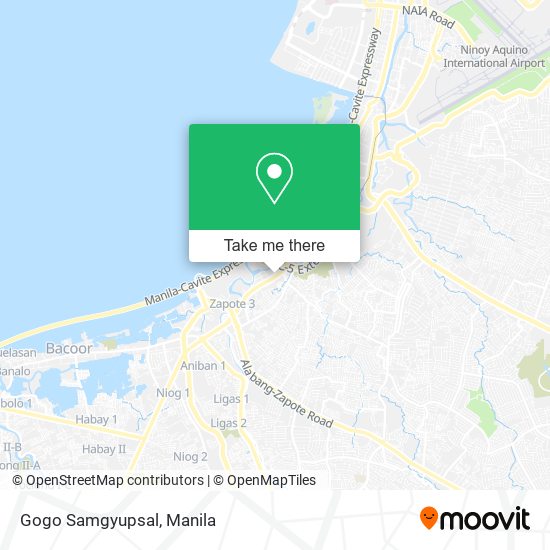 Gogo Samgyupsal map