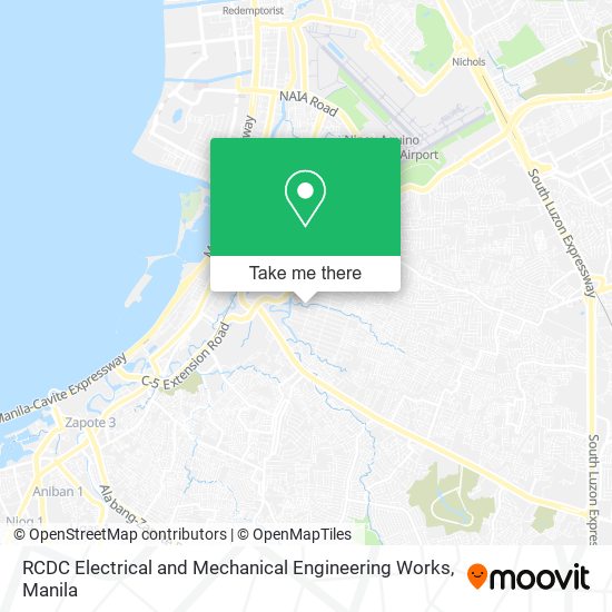 RCDC Electrical and Mechanical Engineering Works map