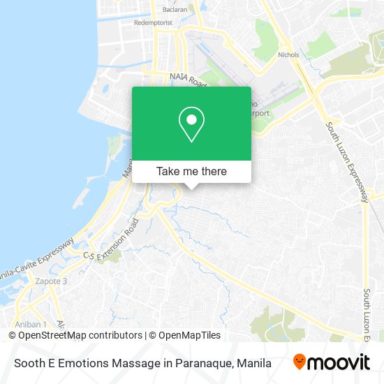 Sooth E Emotions Massage in Paranaque map