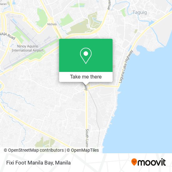 Fixi Foot Manila Bay map