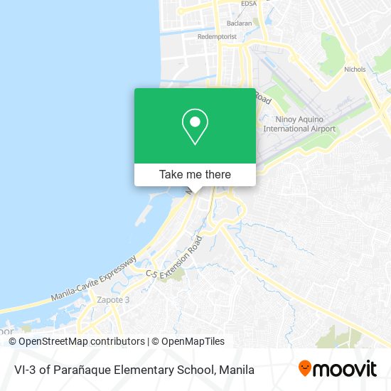 VI-3 of Parañaque Elementary School map