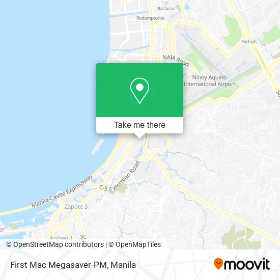 First Mac Megasaver-PM map