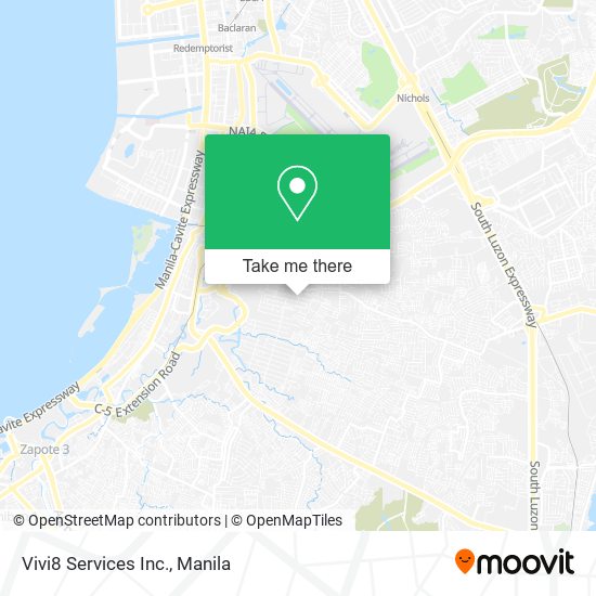 Vivi8 Services Inc. map