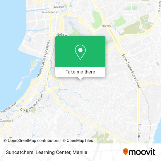 Suncatchers' Learning Center map