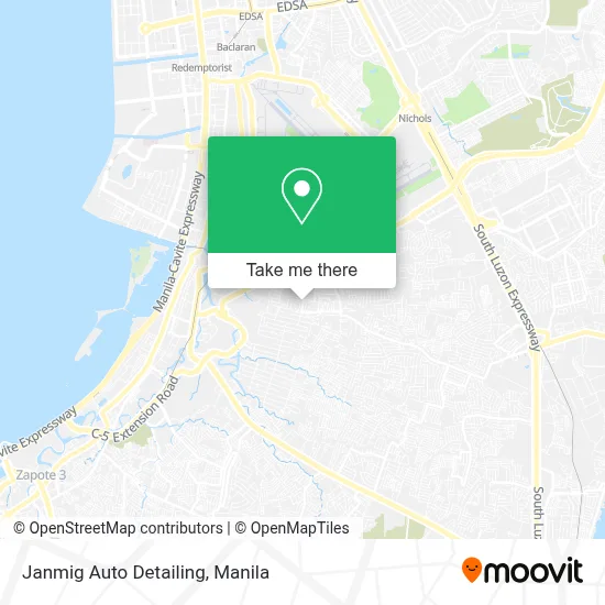 Janmig Auto Detailing map