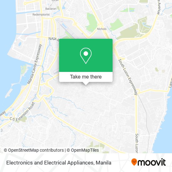 Electronics and Electrical Appliances map