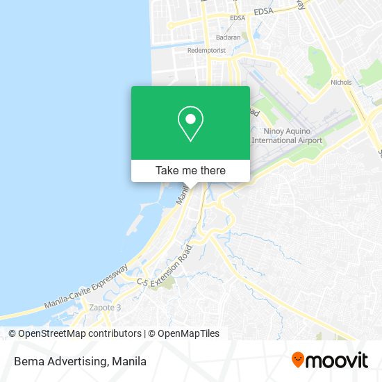 Bema Advertising map