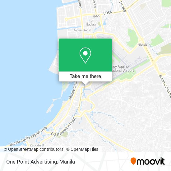 One Point Advertising map