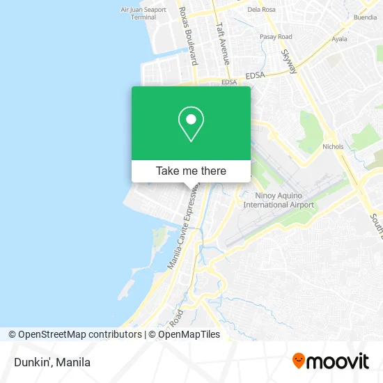 Dunkin' map
