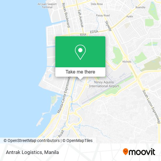 Antrak Logistics map