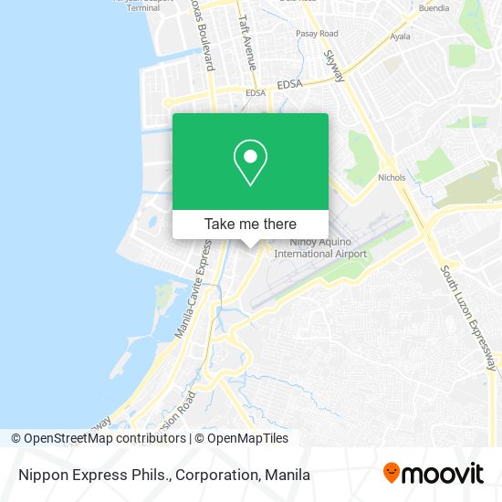 Nippon Express Phils., Corporation map