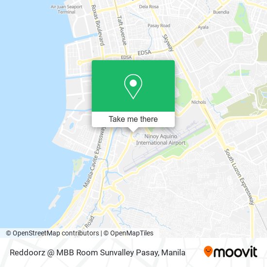 Reddoorz @ MBB Room Sunvalley Pasay map