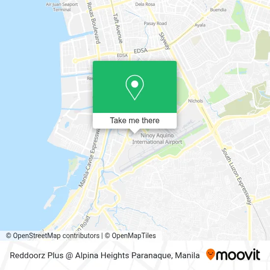 Reddoorz Plus @ Alpina Heights Paranaque map