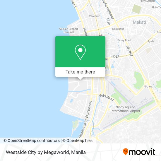 Westside City by Megaworld map