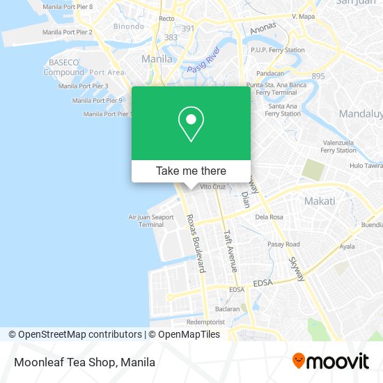 Moonleaf Tea Shop map
