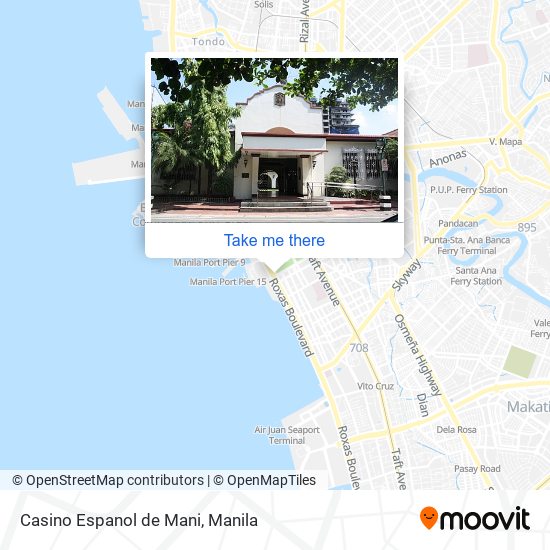 Casino Espanol de Mani map