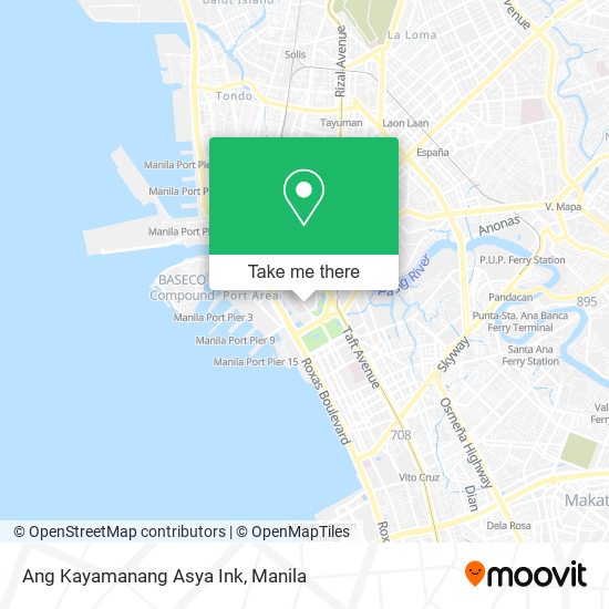 Ang Kayamanang Asya Ink map