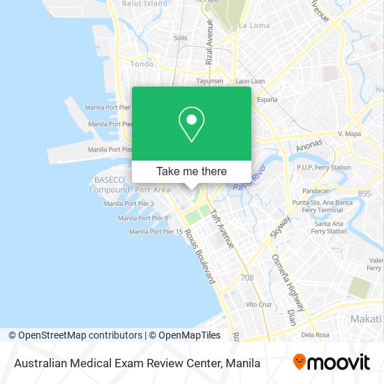 Australian Medical Exam Review Center map
