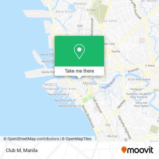 Club M map