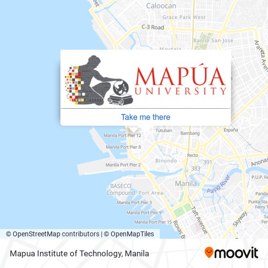 Mapua Institute of Technology map