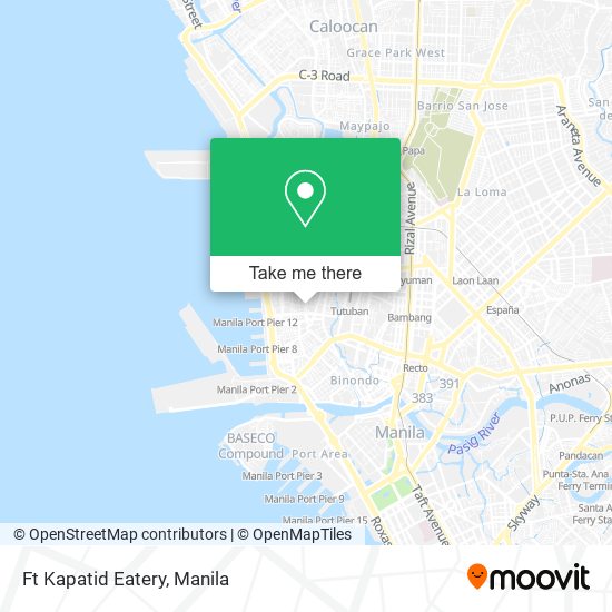 Ft Kapatid Eatery map