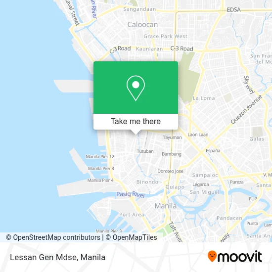 Lessan Gen Mdse map