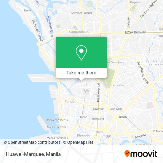 Huawei-Marquee map