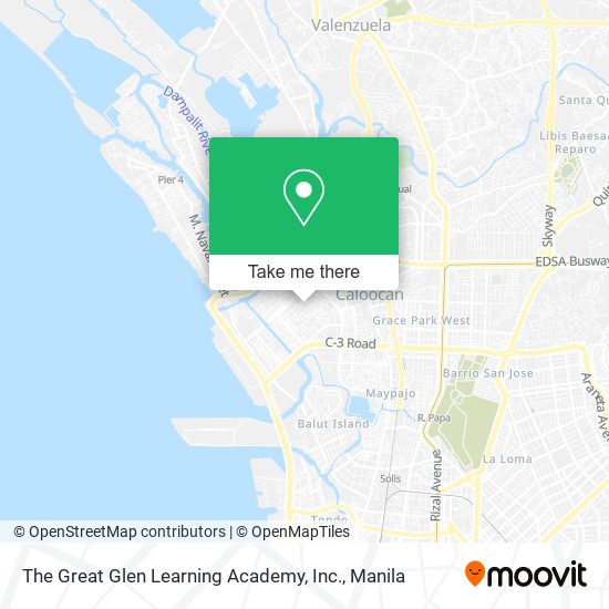 The Great Glen Learning Academy, Inc. map