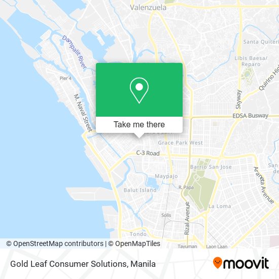Gold Leaf Consumer Solutions map