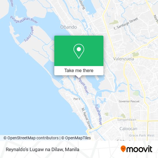 Reynaldo's Lugaw na Dilaw map